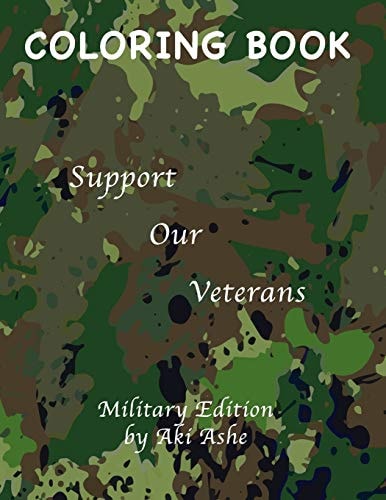 Coloring Book Support Our Veterans