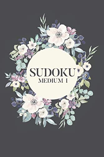Sudoku MEDIUM I 100 Medium Sudoku Puzzles, 6x9 Travel Size, Great for Beginners, Perfect Gift for Get Well Soon, Post Surgery Activity