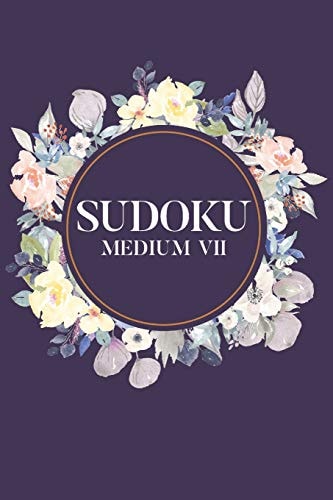 Sudoku Medium VII 100 Medium Level Sudoku Puzzles, 6x9 Travel Size, Puzzle Book, Brain Exercises
