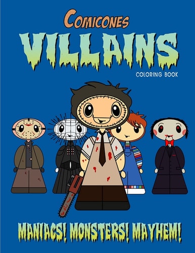 COMICONES COLORING BOOK Villains