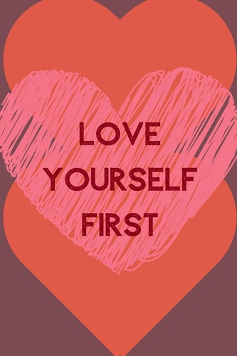 Love Yourself First Positive Quotes; Positive Thinking; Love Yourself First; Love Yourself Answer; 6x9inch