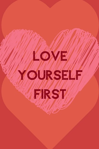 Love Yourself First Positive Quotes; Positive Thinking; Love Yourself First; Love Yourself Answer; 6x9inch