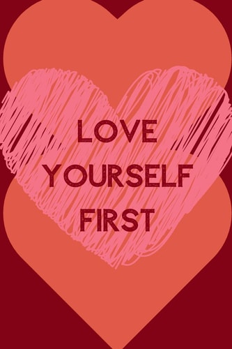 Love Yourself First Positive Quotes; Positive Thinking; Love Yourself First; Love Yourself Answer; 6x9inch