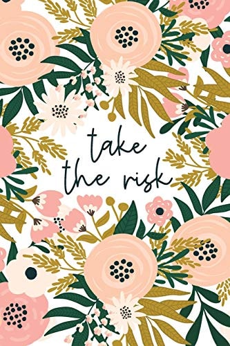 Take The Risk Motivational Gift For Goal Getters Or Those Who Need Encouragement Fear Not Do Hard Things