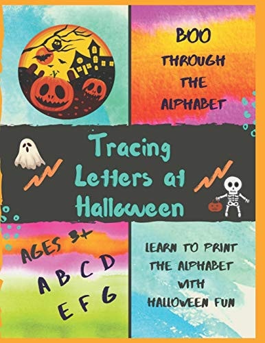 BOO Through the Alphabet Tracing Letters at Halloween