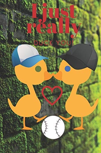 I Just Really Duck You! Baseball Ducks - Sweetest Day, Valentine's Day, Anniversary Or Just Because Gift