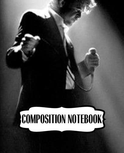 Composition Notebook Simply Red British Soul And Pop Band Mick Hucknall Singer Songwriter Best New Artist in 1987, A Large Notebooks For Drawing And Writting: Artist Edition, Soft Cover Paper 7.5 X 9.25 Inches 110 Pages.