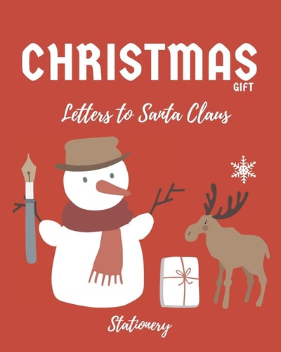 Christmas Gift Letters to Santa Claus. Stationery 20 Nordic Style Illustrated Letter Paper to Write Wishes to Santa Or to Send Greetings for Christmas to Family. Hygge Style. Cartas a Papa Noel. North Pole