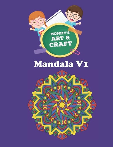 Mommy's Art & Craft Mandala Colouring Collection