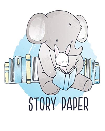 Story Paper 8" X 10" Storybook Paper Draw and Write Stories 102 Pages