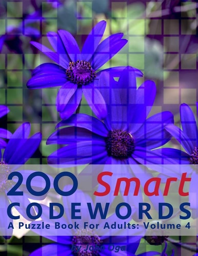 200 Smart Codewords A Puzzle Book For Adults: Volume 4