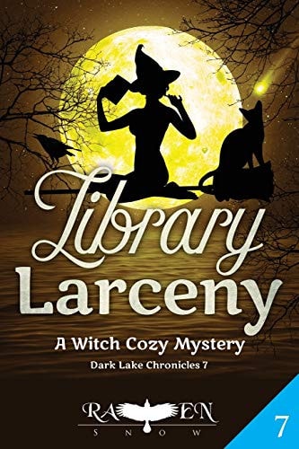 Library Larceny A Witch Cozy Mystery