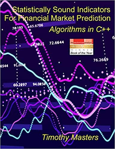 Statistically Sound Indicators For Financial Market Prediction Algorithms in C++