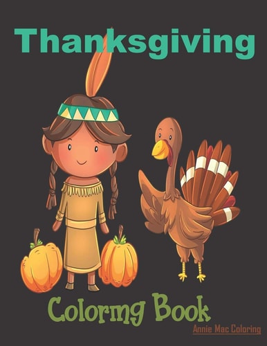 Thanksgiving Coloring Book Thanksgiving Book For Kids, Thanksgiving Gift