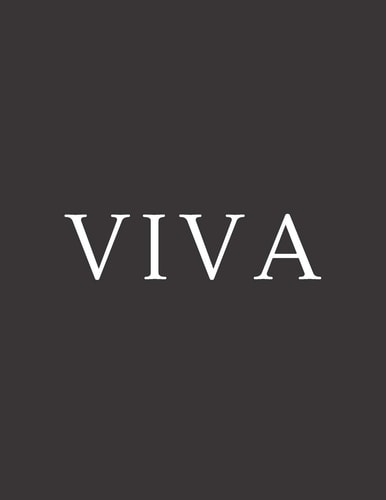 Viva A Decorative Book Perfect for Coffee Tables, Bookshelves, Interior Design and Home Staging