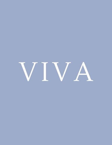 Viva A Decorative Book Perfect for Coffee Tables, Bookshelves, Interior Design and Home Staging