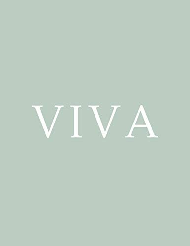 Viva A Decorative Book - Perfect for Coffee Tables, Bookshelves, Interior Design & Home Staging