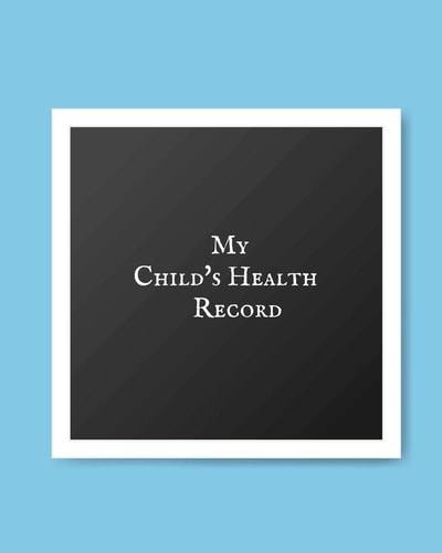 My Child's Health Record Child's Medical History To Do Book, Baby 's Health Keepsake Register & Information Record Log, Treatment Activities Tracker Book, Illness Behaviours and Healthy Development Reference Book