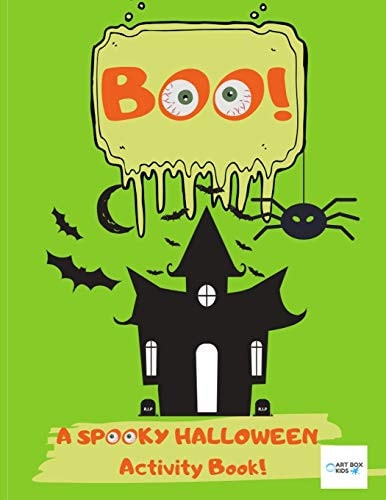 BOO! a Spooky Halloween Activity Book!