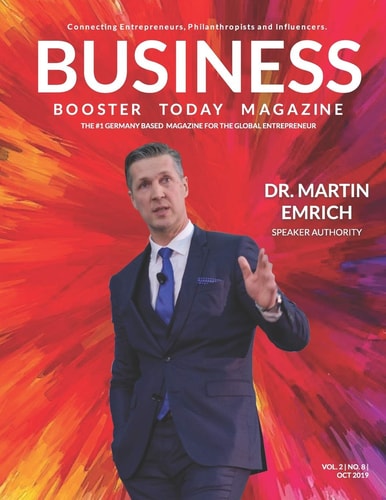 Business Booster Today Magazine Featuring Dr. Martin Emrich