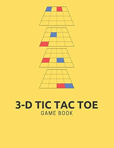 3-D Tic Tac Toe Game Book