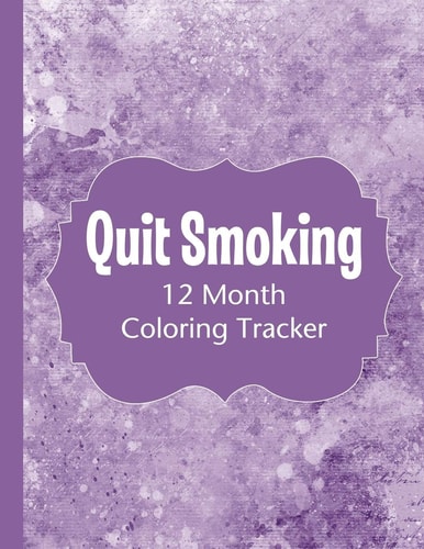Quit Smoking 12 Month Color Tracker
