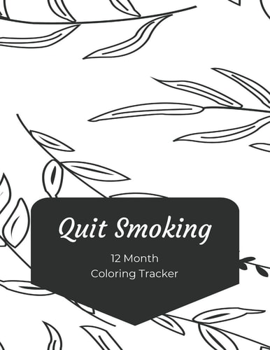 Quit Smoking 12 Month Color Tracker