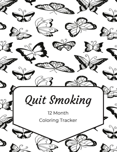 Quit Smoking 12 Month Color Tracker