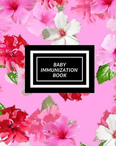 Baby Immunization Book Child's Medical History To Do Book, Baby 's Health Keepsake Register & Information Record Log, Treatment Activities Tracker Book, Illness Behaviours and Healthy Development Reference Book