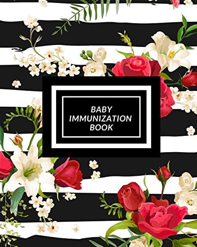 Baby Immunization Book Child's Medical History To Do Book, Baby 's Health Keepsake Register & Information Record Log, Treatment Activities Tracker Book, Illness Behaviours and Healthy Development Reference Book