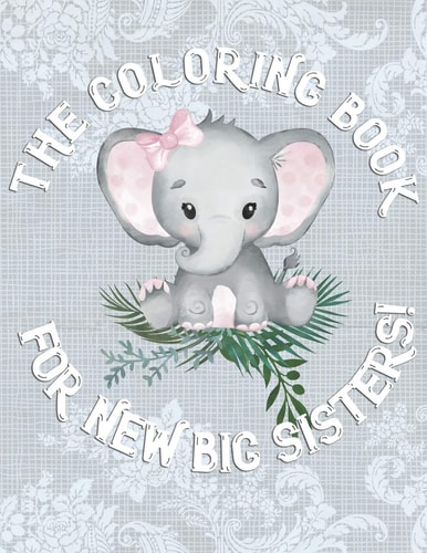 The Coloring Book For New Big Sisters Adorable New Baby Color Book for Big Sisters Ages 2-6, Perfect Gift for Big Sisters with a New Sibling!