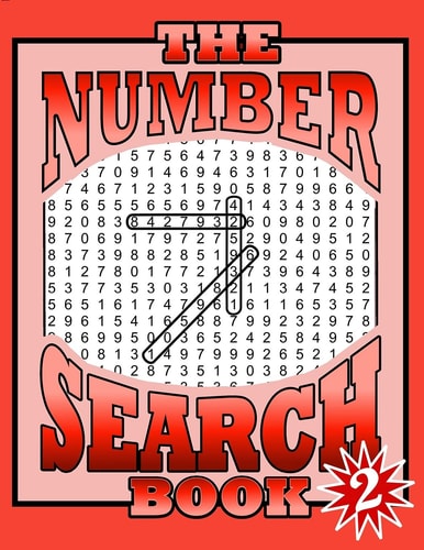 The Number Search Book 2 105 More Large Print Puzzles