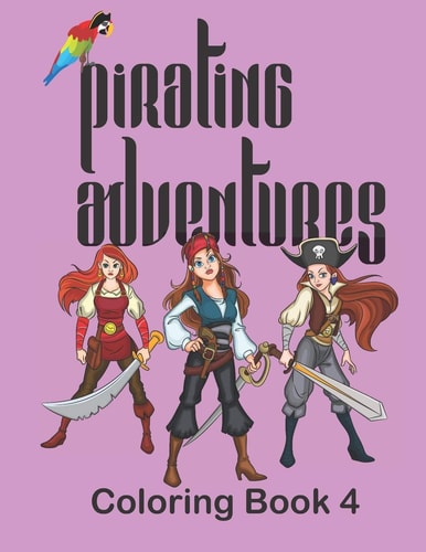 Pirating Adventures Coloring Book 4