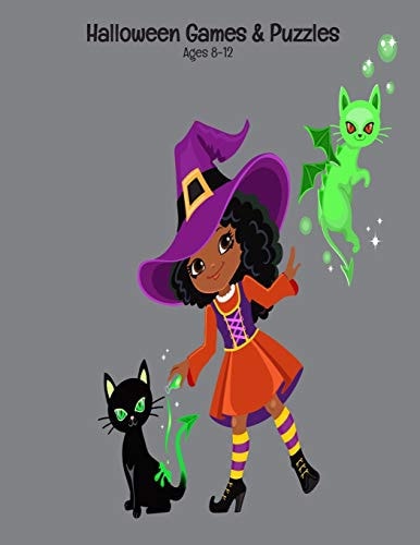 Halloween Games & Puzzles Ages 8-12 Connect The Dots - Spot The Difference - Mazes - Word Search Puzzles - Dot to Dot - Word Search for Kids - Kids Activities - Kids Mazes - Halloween Fun - Sudoku - Witches - Bats - Spiders - Coloring Pages - Pumpkins