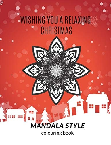 Mandala Style Colouring Book Adult Or Kids Relaxing Colouring Book Patterns of Fun