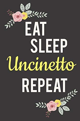 Eat, Sleep, Uncinetto Repeat. Carta Quadretti 4:5 Per Annotare Punti, Schemi, Patterns E Motivi Dei Tuoi Lavori All'uncinetto. Edizione Italiana.