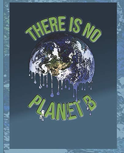 There Is No Planet B Melting Earth and Tiny Polar Bear Climate Change Design