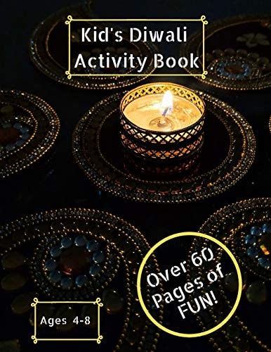 Kid's Diwali Activity Book Comes with Four Different Activities for Children!, Diwali Gifts, Diwali Celebrations in My World, [8. 5 In. X 11 In. ]