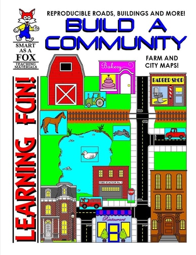 Build a Community Create Your Own City and Farm Mapping Activity