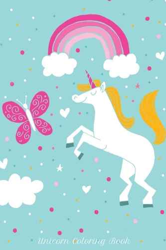 Unicorn Coloring Book Cute Unicorn Coloring Book For Children Ages 2 - 10