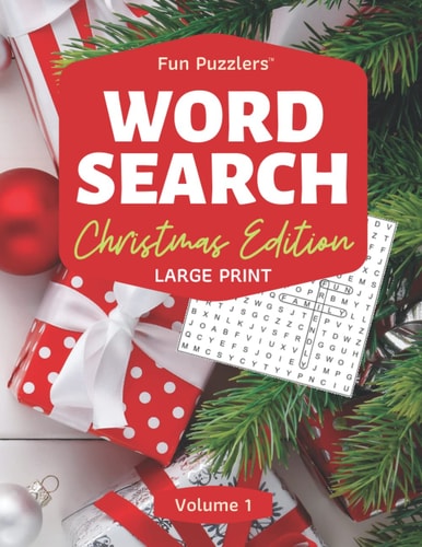 Word Search Christmas Edition Volume 1: 8.5" X 11" Large Print