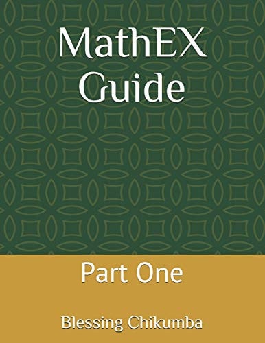 MathEX Guide Part One