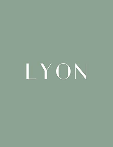 Lyon A Decorative Book │ Perfect for Stacking on Coffee Tables & Bookshelves │ Customized Interior Design & Home Decor