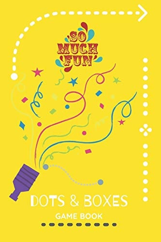 Dots and Boxes Game Book Fun and Challenging Games to Play While You Are Traveling, Camping, Or on a Road-Trip. : Perfect for Family Activity, 120 Pages, 6 X9 .