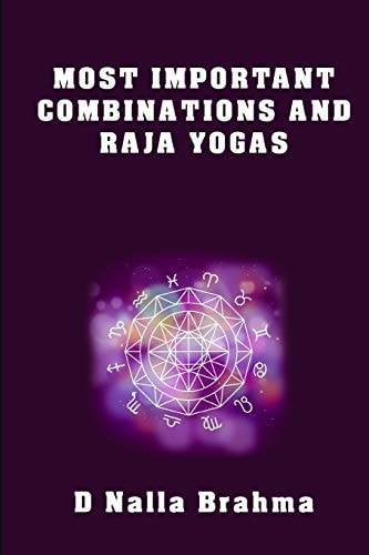 Most Important Combinations and Raja Yogas