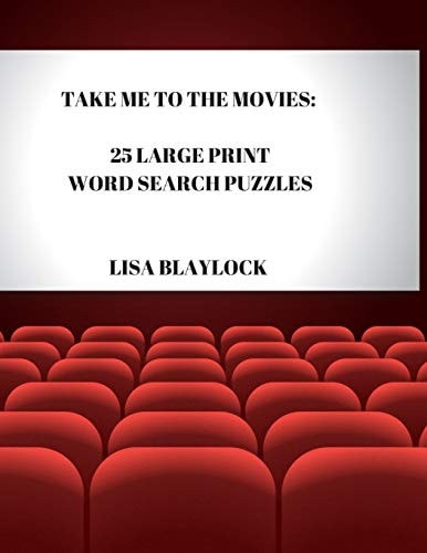 Take Me to the Movies 25 Large Print Word Search Puzzles