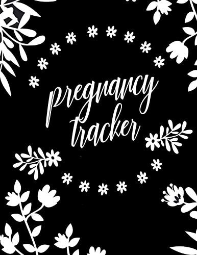 Pregnancy Tracker Nine Month Countdown to Baby and Sweet Keepsake 8.5" X 11" 100 Pages