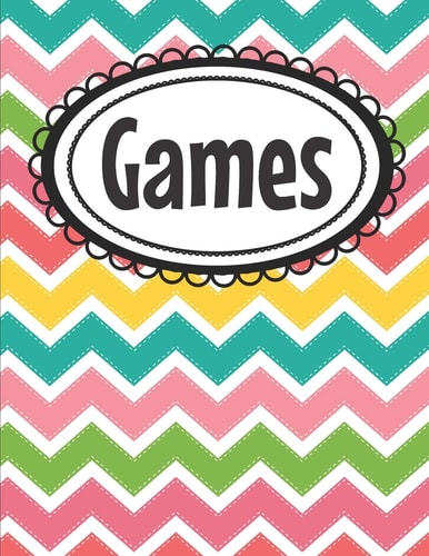 Travel Activity Book for Kids Paper Game Favorites for Families - Hangman, Tic Tac Toe, M. A. S. H. , Dots & Boxes, Sketch Paper, & More