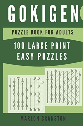 Gokigen Puzzle Book For Adults 100 Large Print Easy Puzzles for Gokigen Lovers and Funatics