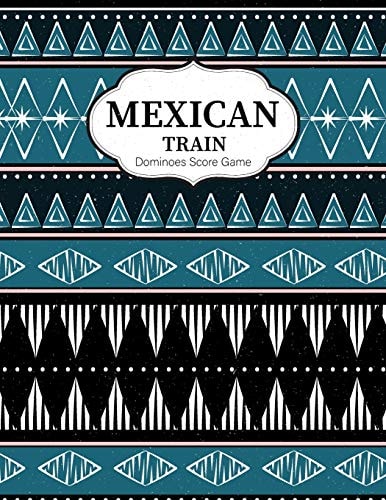 Mexican Train Dominoes Score Game Large Size Pads Were Great. Mexican Train Score Record Dominoes Scoring Game Record Level Keeper Book
